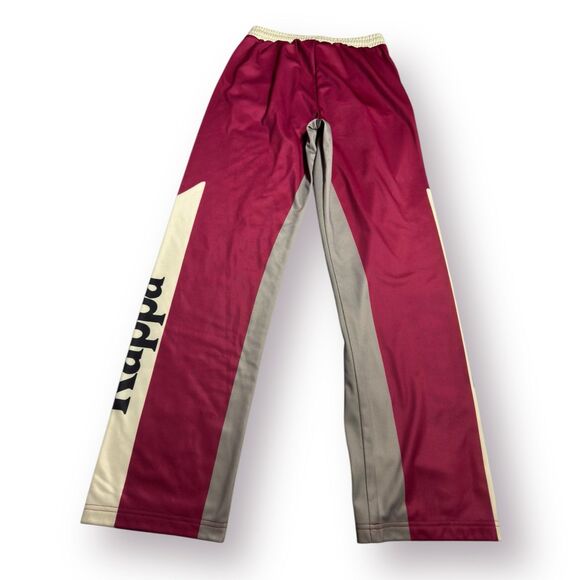 Kappa Red Burgundy Dream Trackpants Size Medium Pants Retro 361K6WW-A3I Rare New - Picture 4 of 6